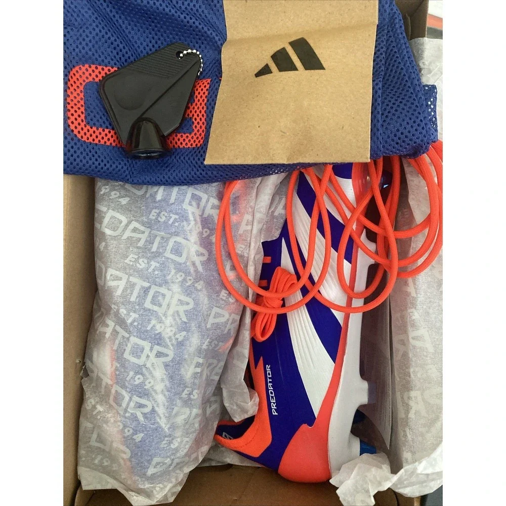 Adidas Predator Elite SG Soccer Cleats‎ Mens Sz 9.5 Advancement Pack Blue IF6323